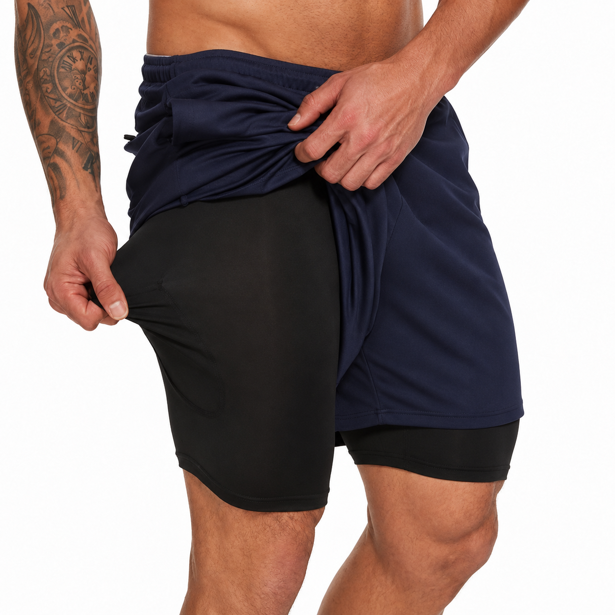 ATHLORA DualRun Shorts – 4 Pack