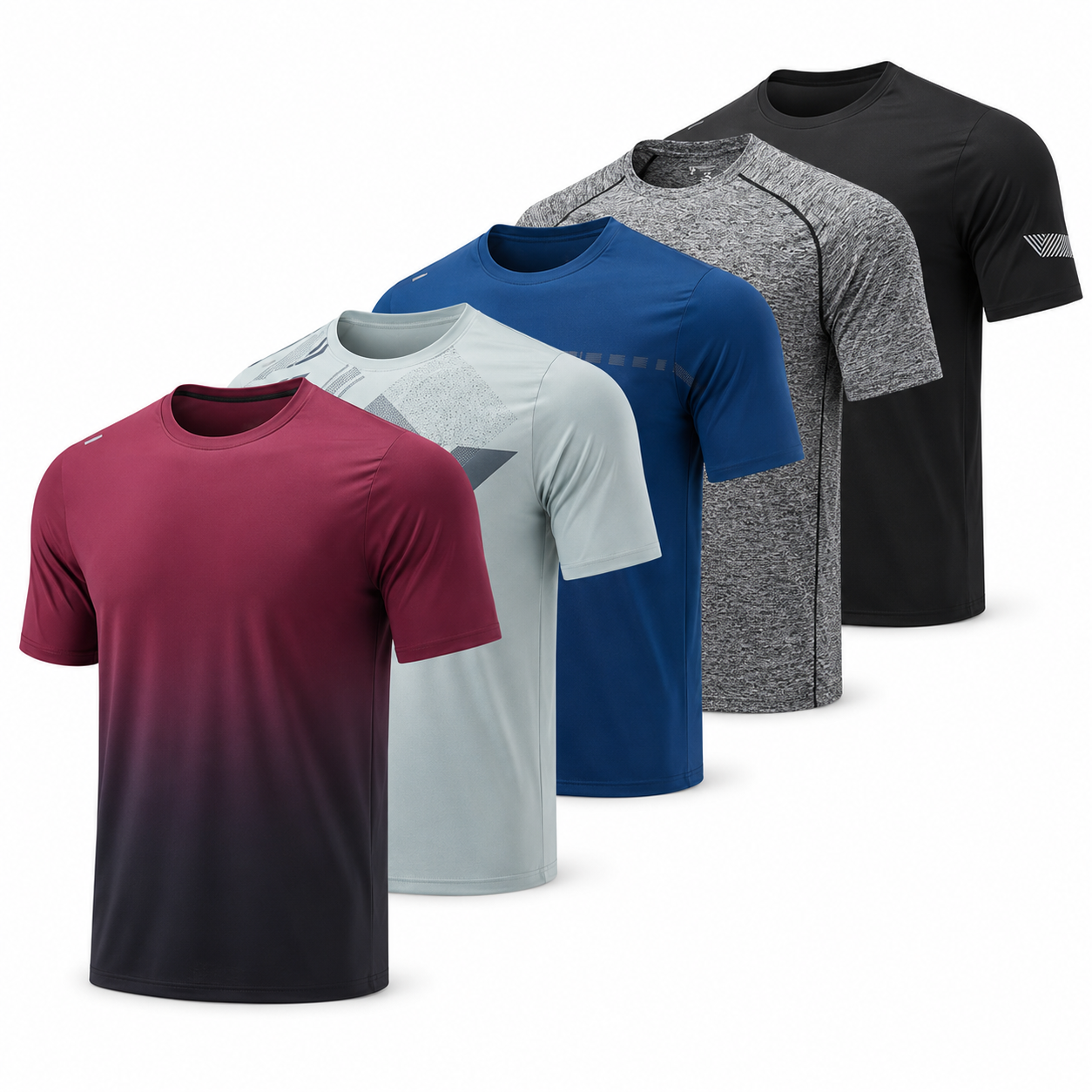ATHLORA DryCore Tee – 5 Pack